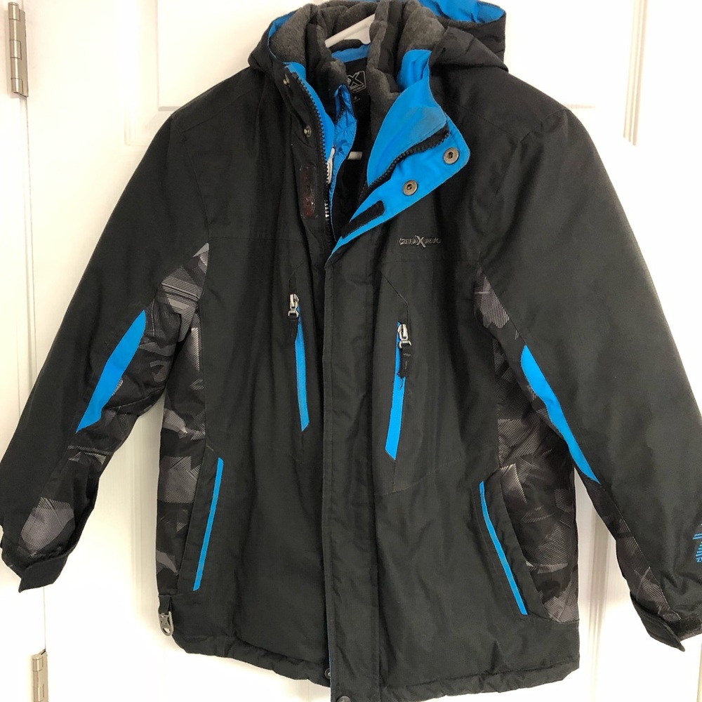 Boys Winter Jacket with Zip Out Liner